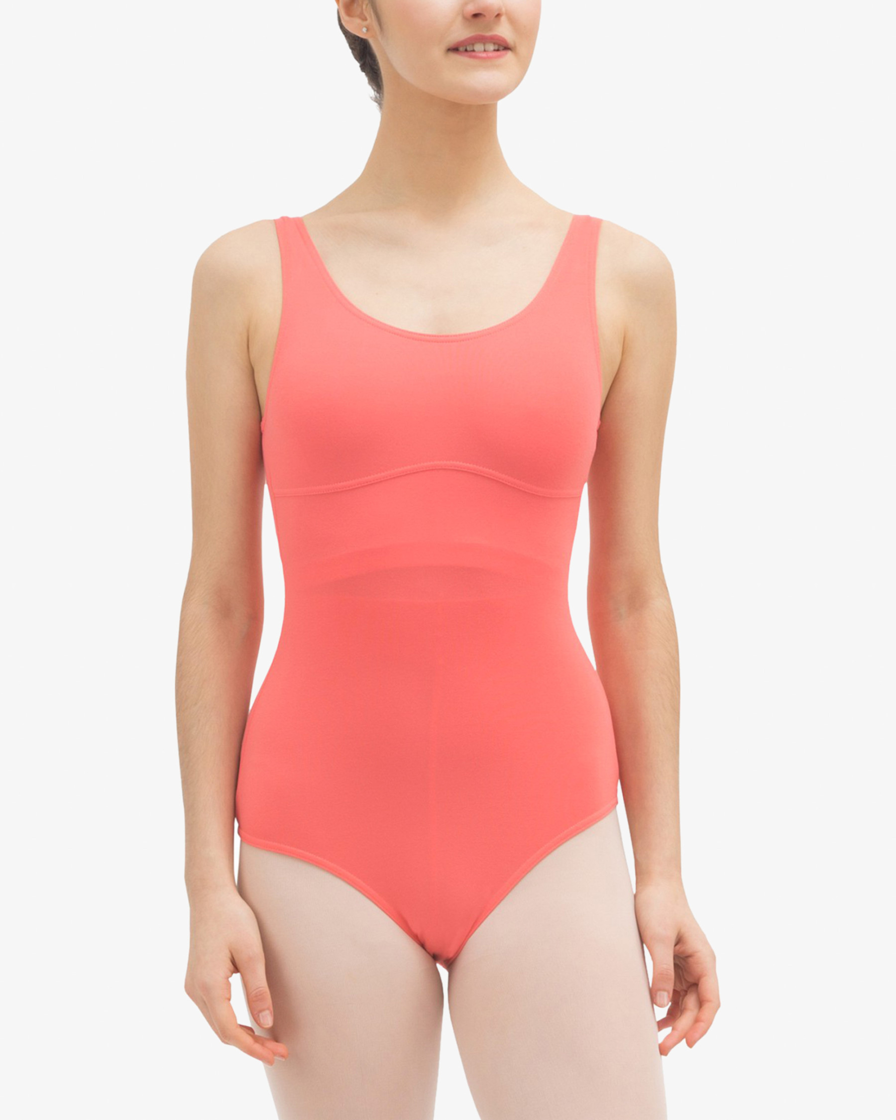 Leotard with large straps