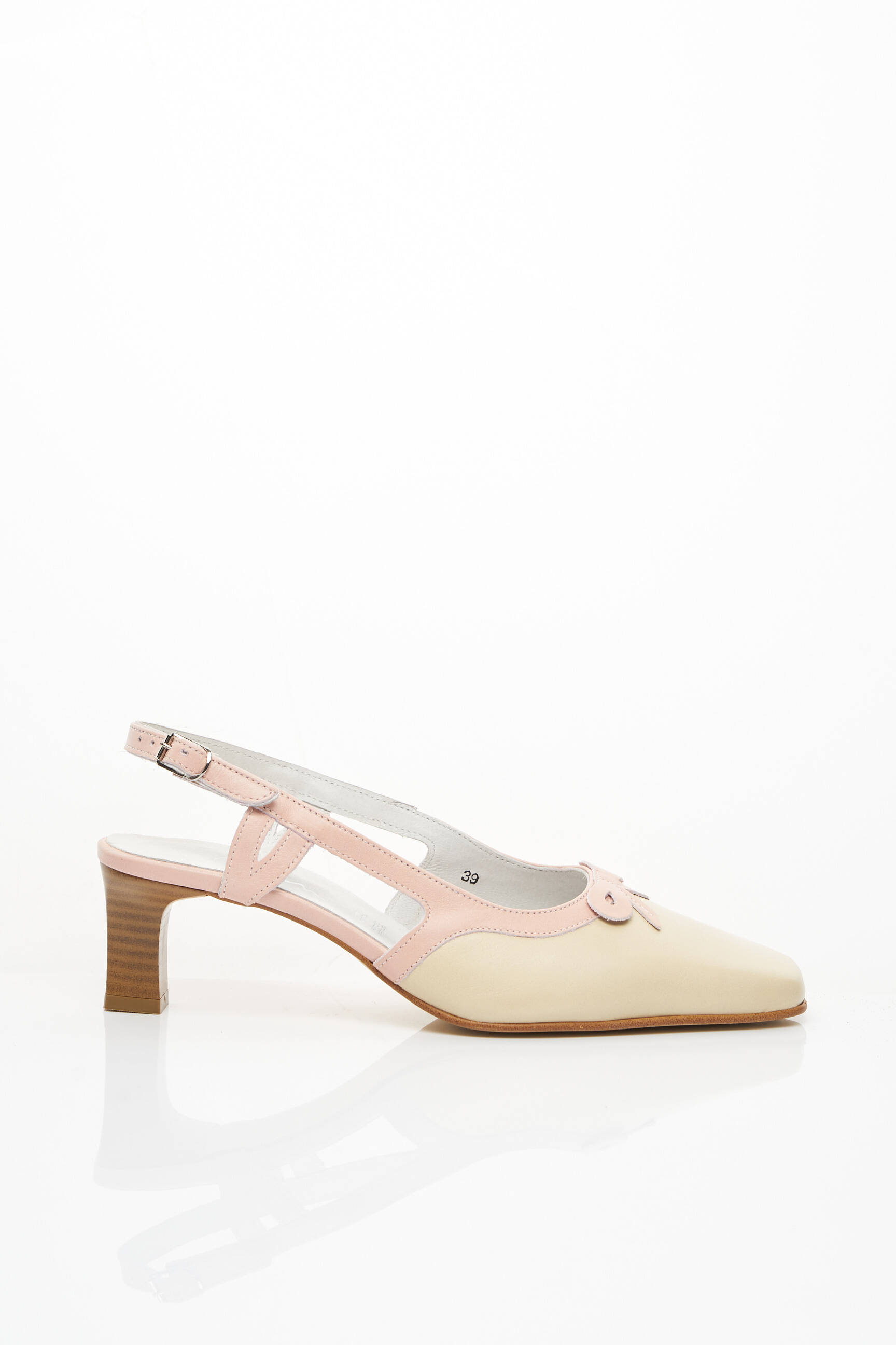 Kim Sandales Nu Pieds Femme couleur beige
