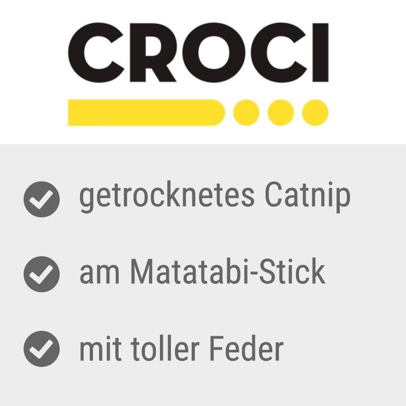 Croci Euphoria Stick Star mit Katzenminze zu TOP-Preisen | bitiba