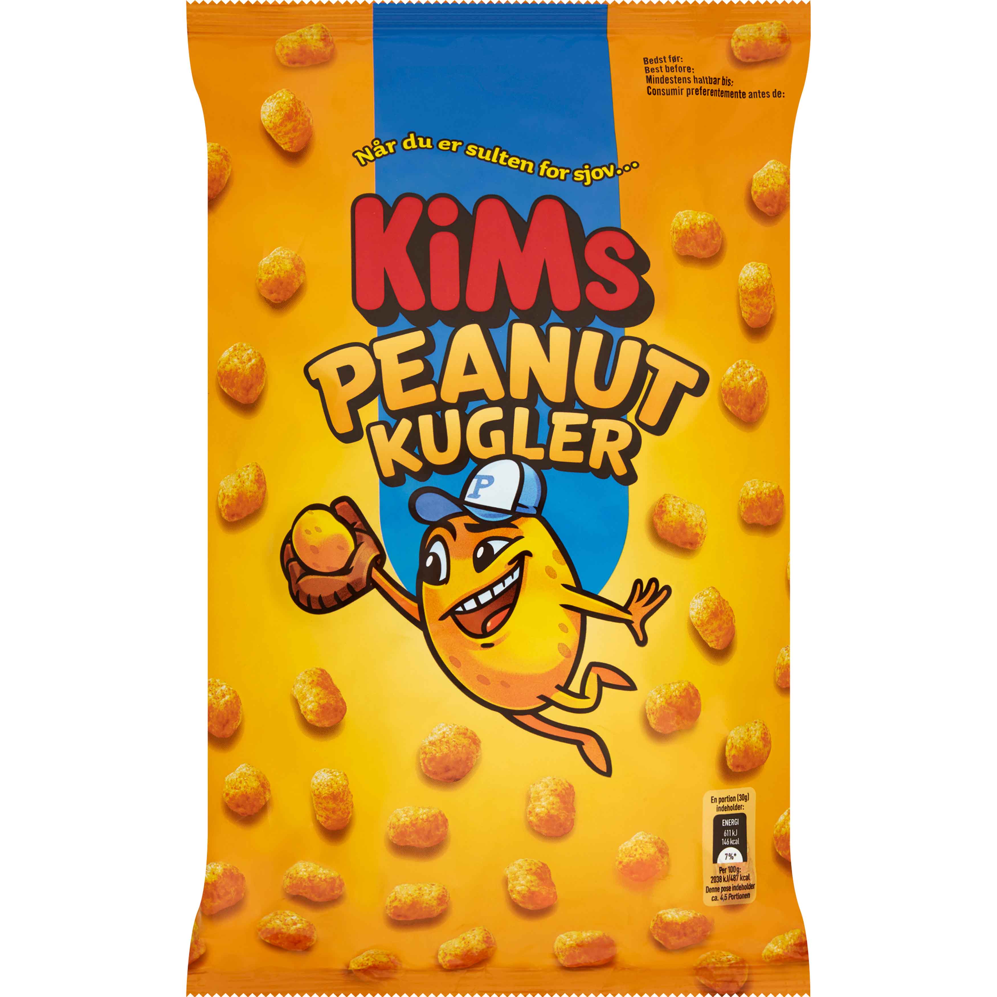 KiMs Peanut Kugler 140g