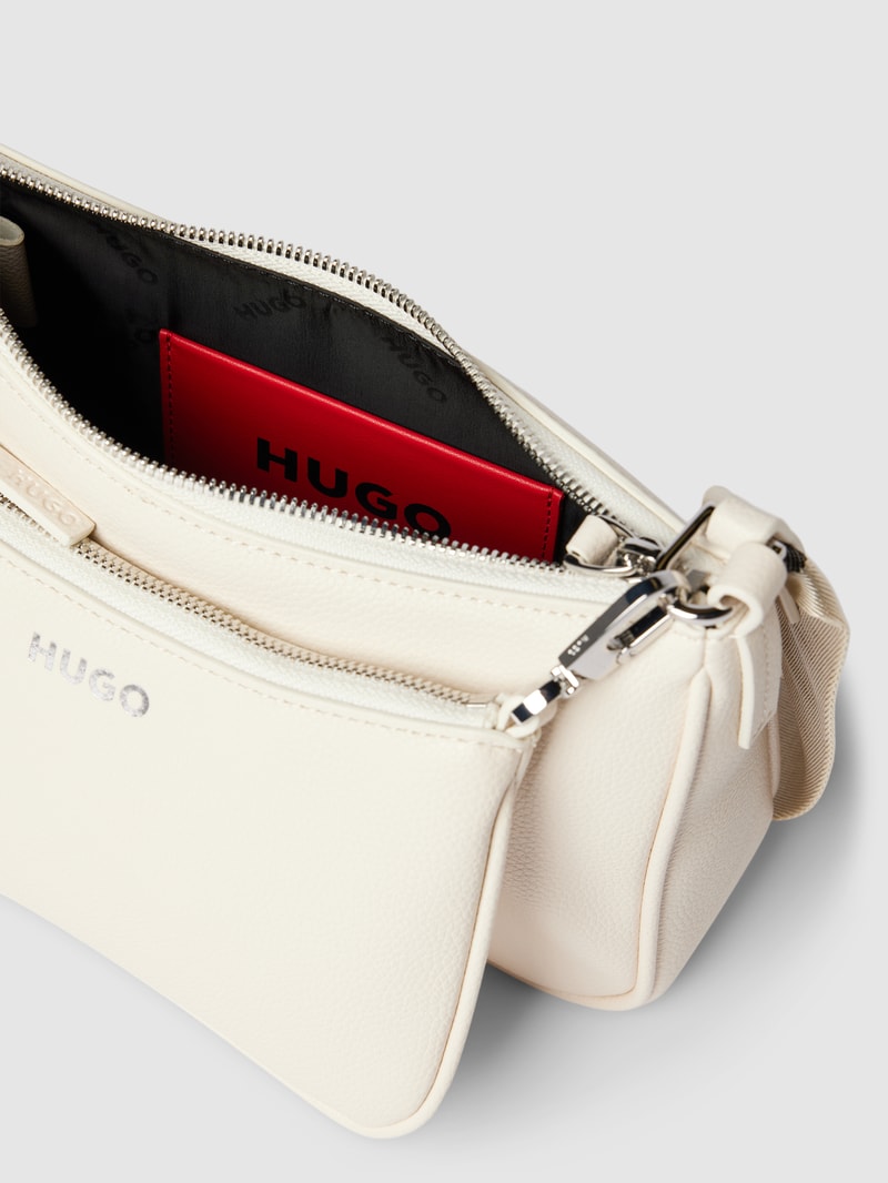 Handtasche mit abnehmbaren Mini-Bags Modell 'Bel Multi Cross' in ecru