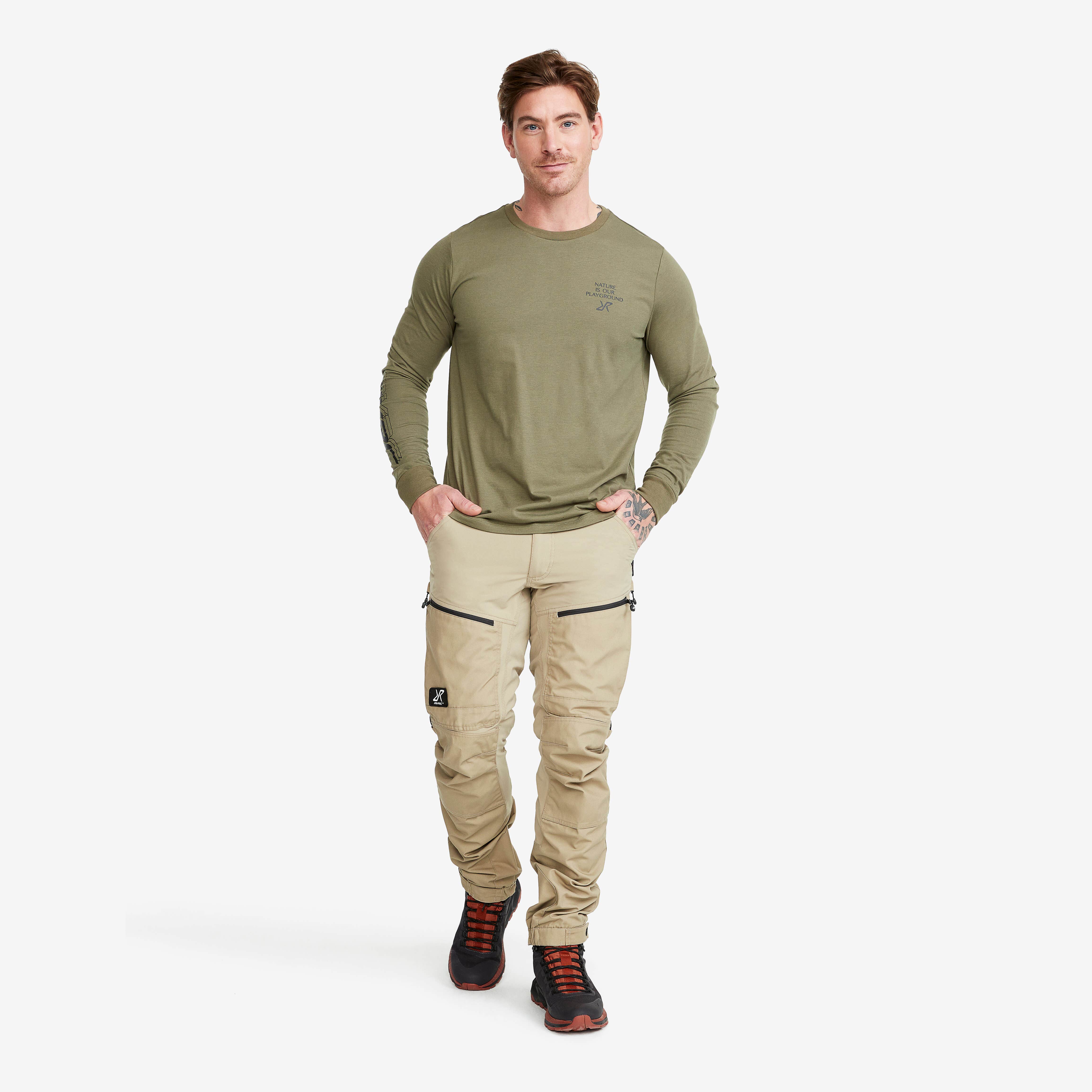Camper LS Tee Homme Kalamata