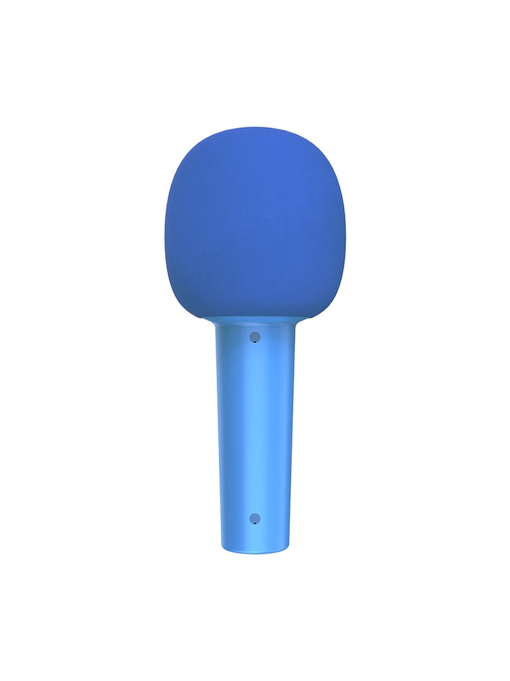 COFI 1453 Qware Kabelloses Karaoke Mikrofon mit Bluetooth & Lautsprecher in Blau günstig kaufen onesize