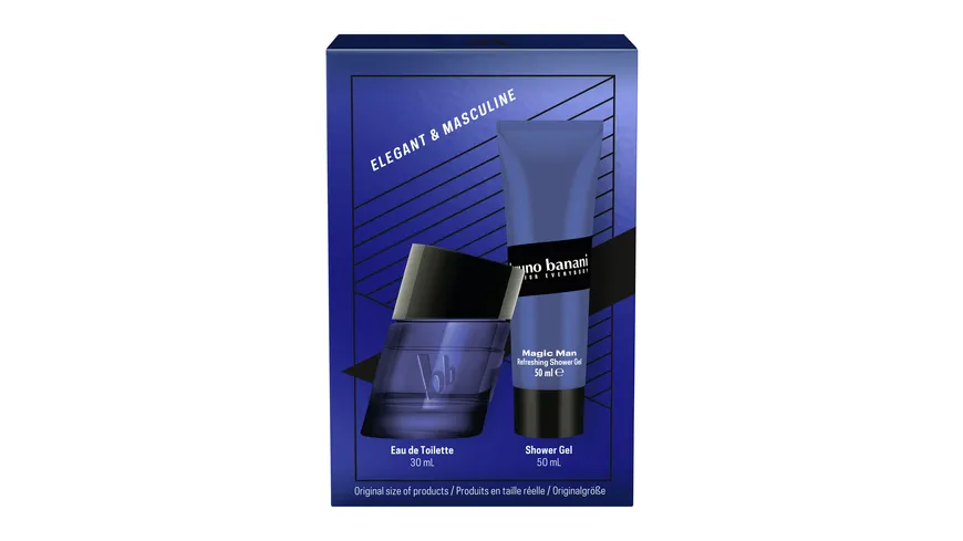 bruno banani Magic Man Eau de Toilette + Duschgel Geschenkpackung