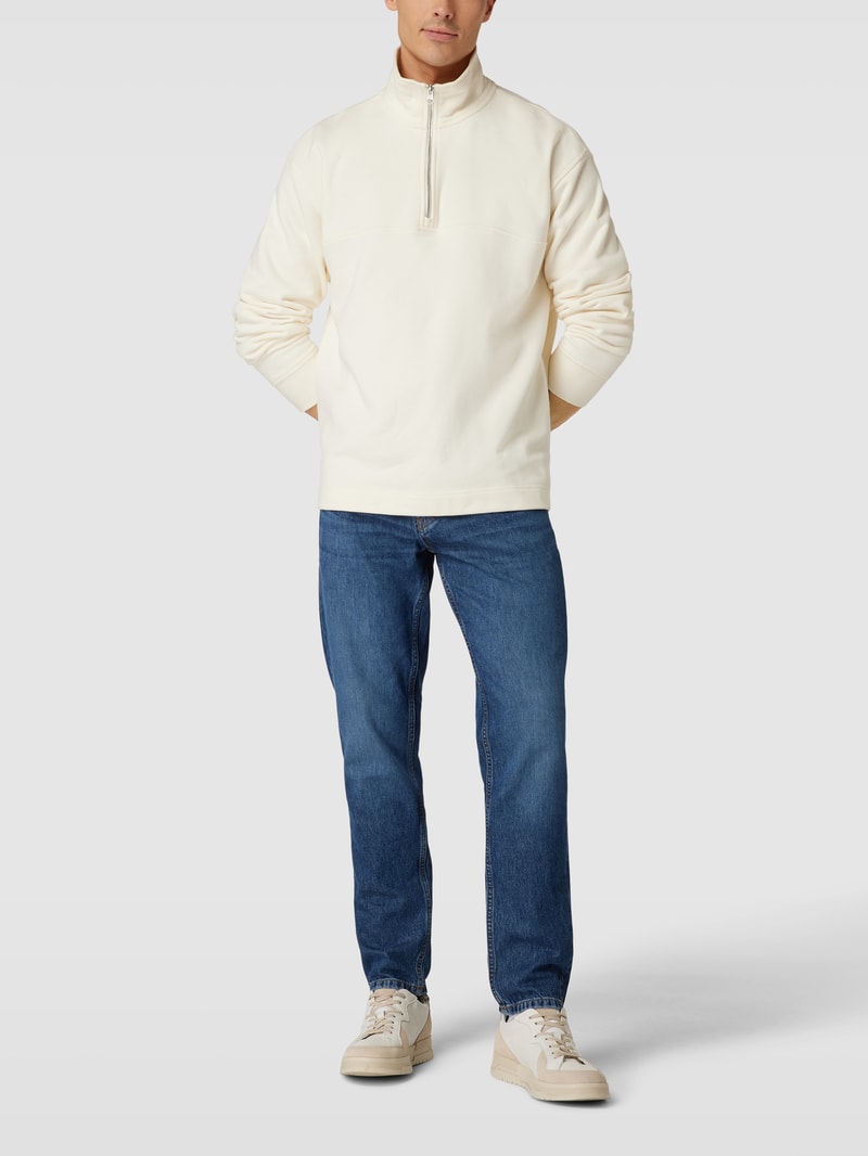 Straight Fit Jeans mit Label-Patch Modell 'HUGO 634' in jeans