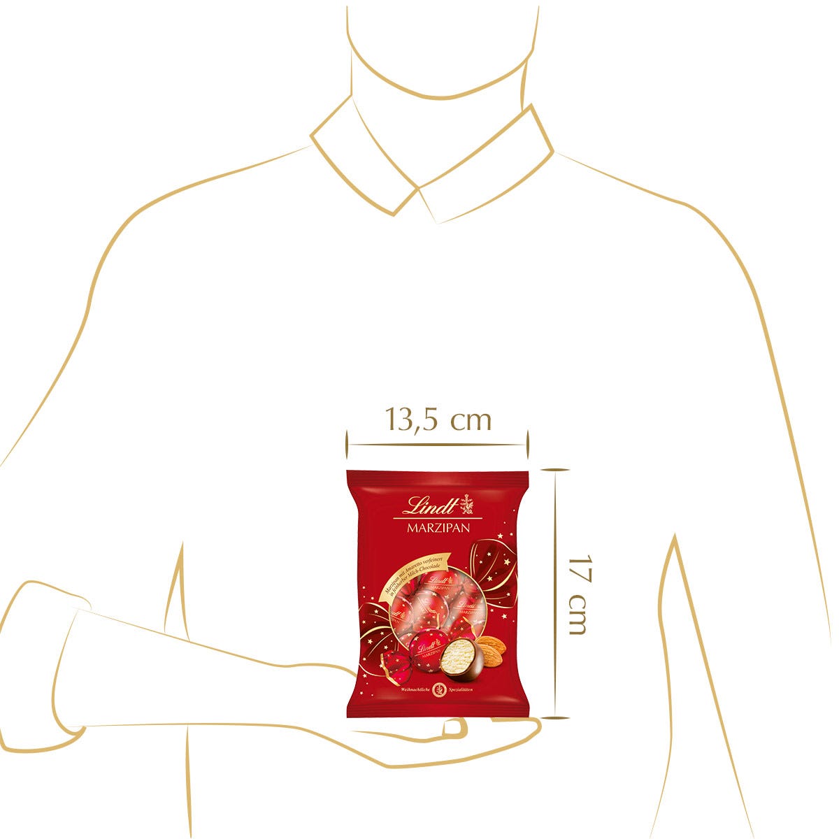 Marzipan Kugeln Doppeldreh, 100g