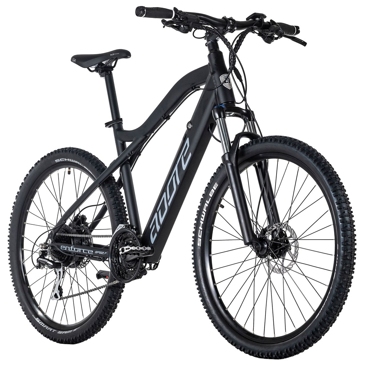 Adore Alu MTB Pedelec 27,5'' Adore Enforce E-Bike schwarz 250 Watt Li-Ion 36V/14 Ah/504 Wh 24 Gänge