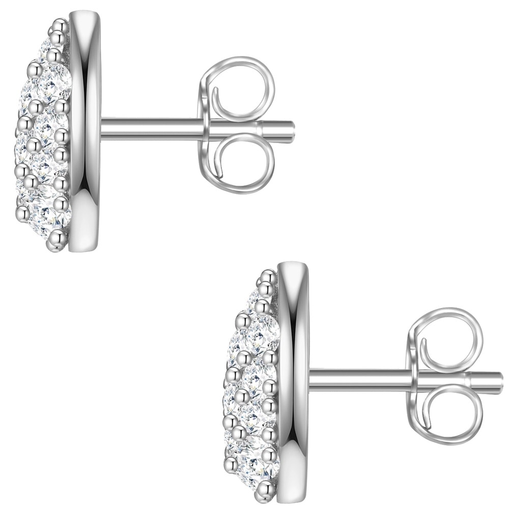 Glanzstücke München Puces d'oreilles en argent Goutte Argent sterling Oxyde de zirconium (CZ) en Arge Boucles d'oreilles