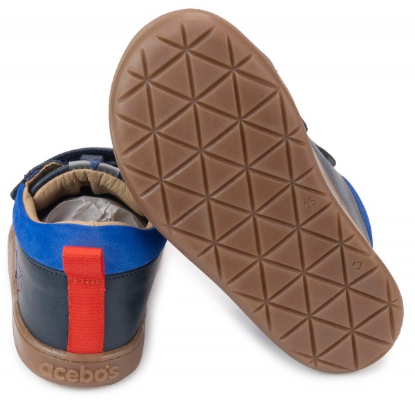 Acebos ~ MidCut Klettschuh Leder ~ Marino