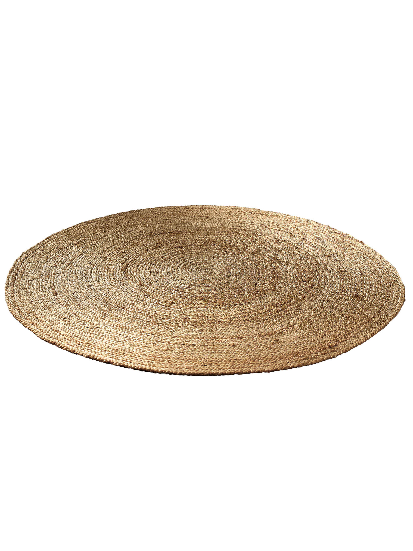Manacor Jute-Teppich, Dunkelbeige