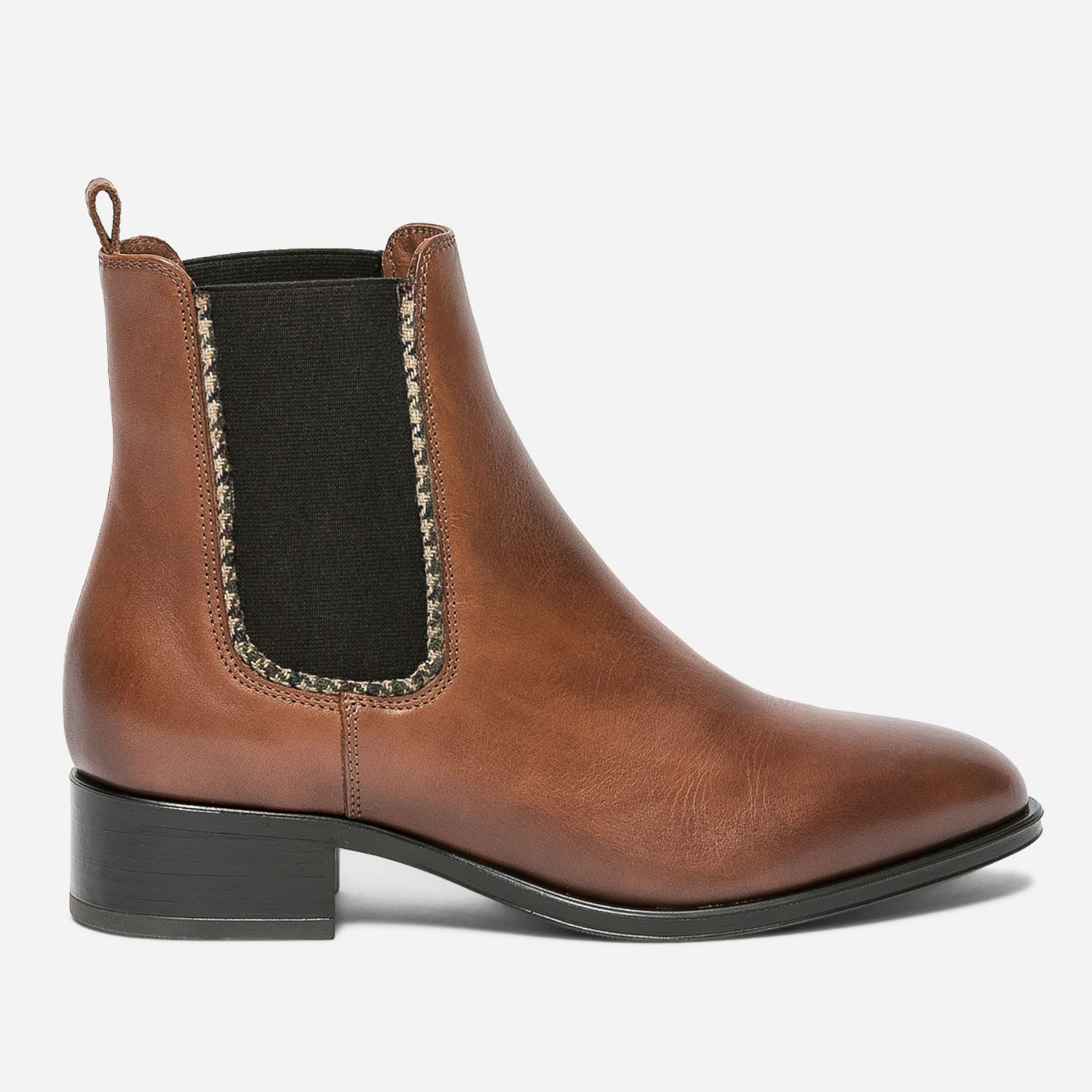 Chelsea boots cognac en cuir éco-conçu