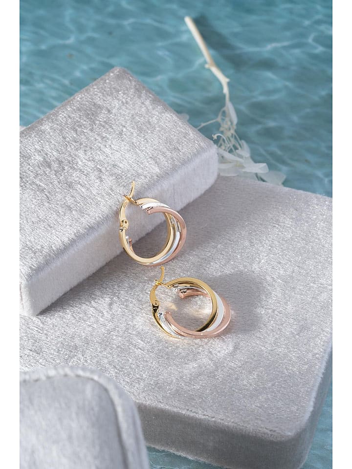 Heliophilia Vergold./ Rosévergold.Creolen günstig kaufen onesize