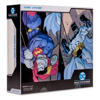 DC Multiverse Actionfiguren 2er-Pack - Bizarro & Batzarro