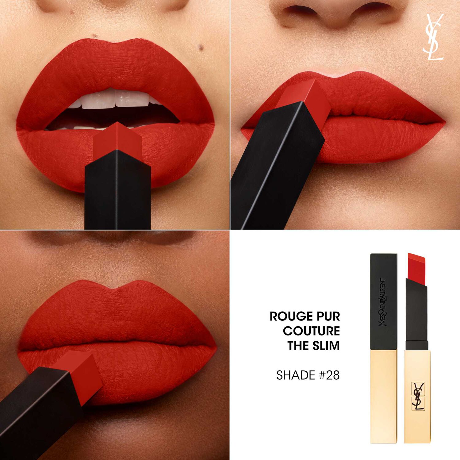 Yves St Laurent Rouge Pur Couture The Slim Rouge à Lèvres Mat