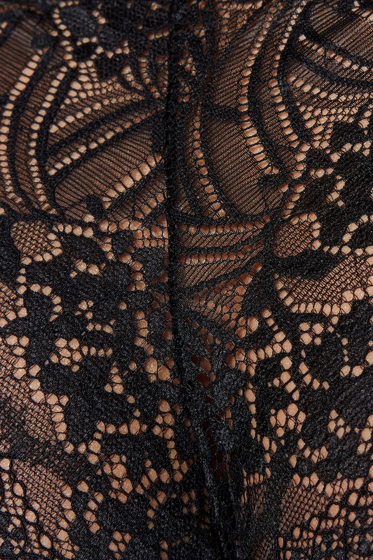 Trendyol Collection  Schwarze brasilianische Strickhöschen aus Baumwolle im 3er-Pack mit Spitzendetail THMAW21KU0008