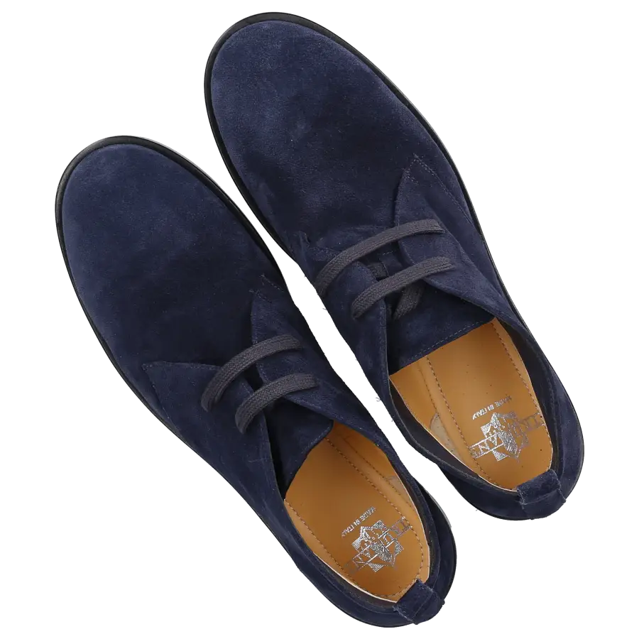 Truman's - Stiefeletten 9617 Veloursleder - blau