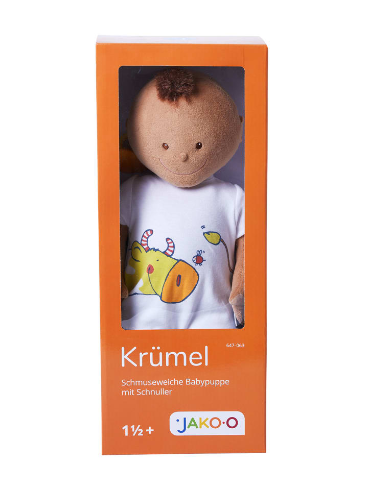 Haba Stoffpuppe Kuschelpuppe Krümel in braun günstig kaufen onesize