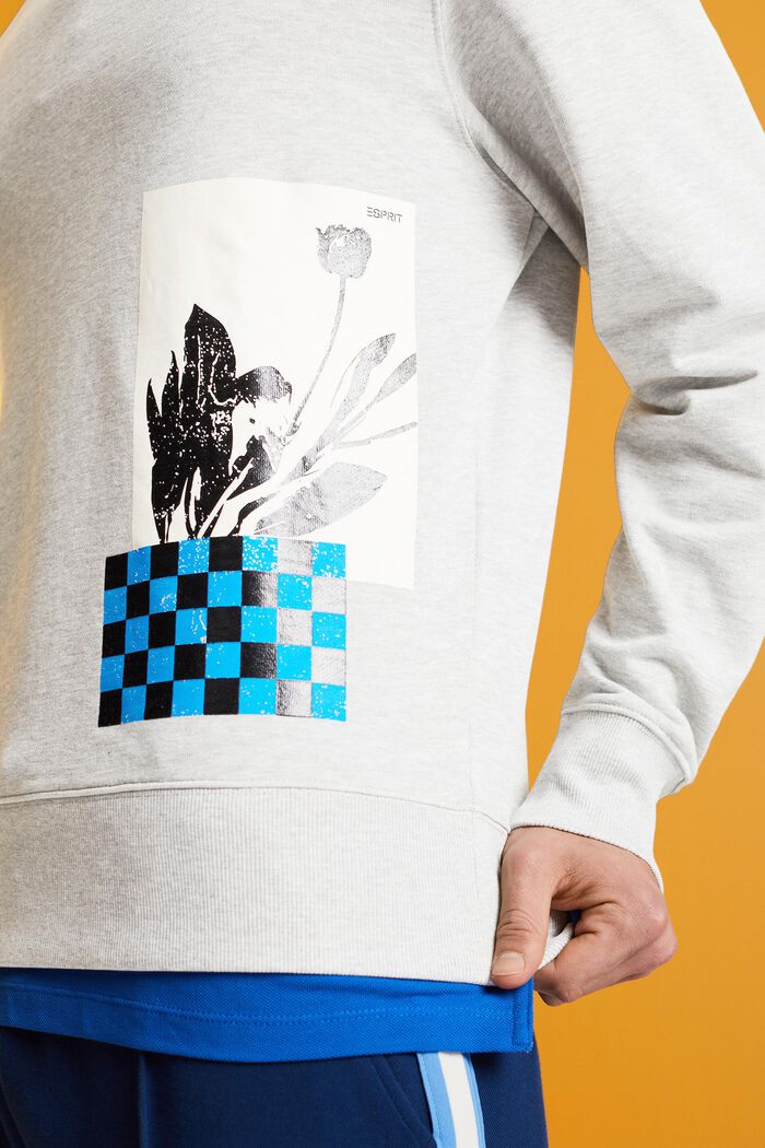 Sweatshirt mit Print vorne
