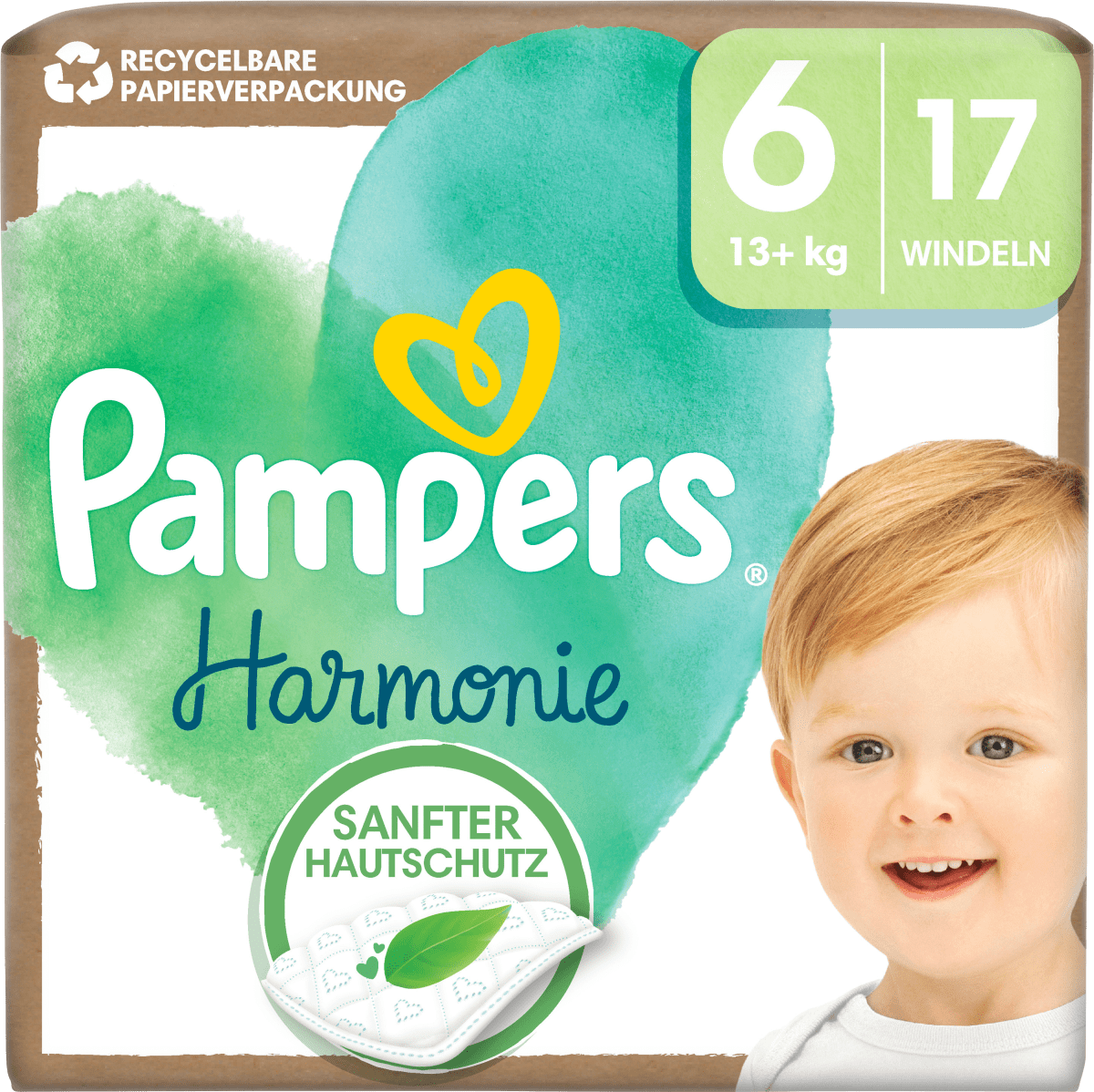 Windeln Harmonie Gr.6 Junior (13+ kg), 17 St
