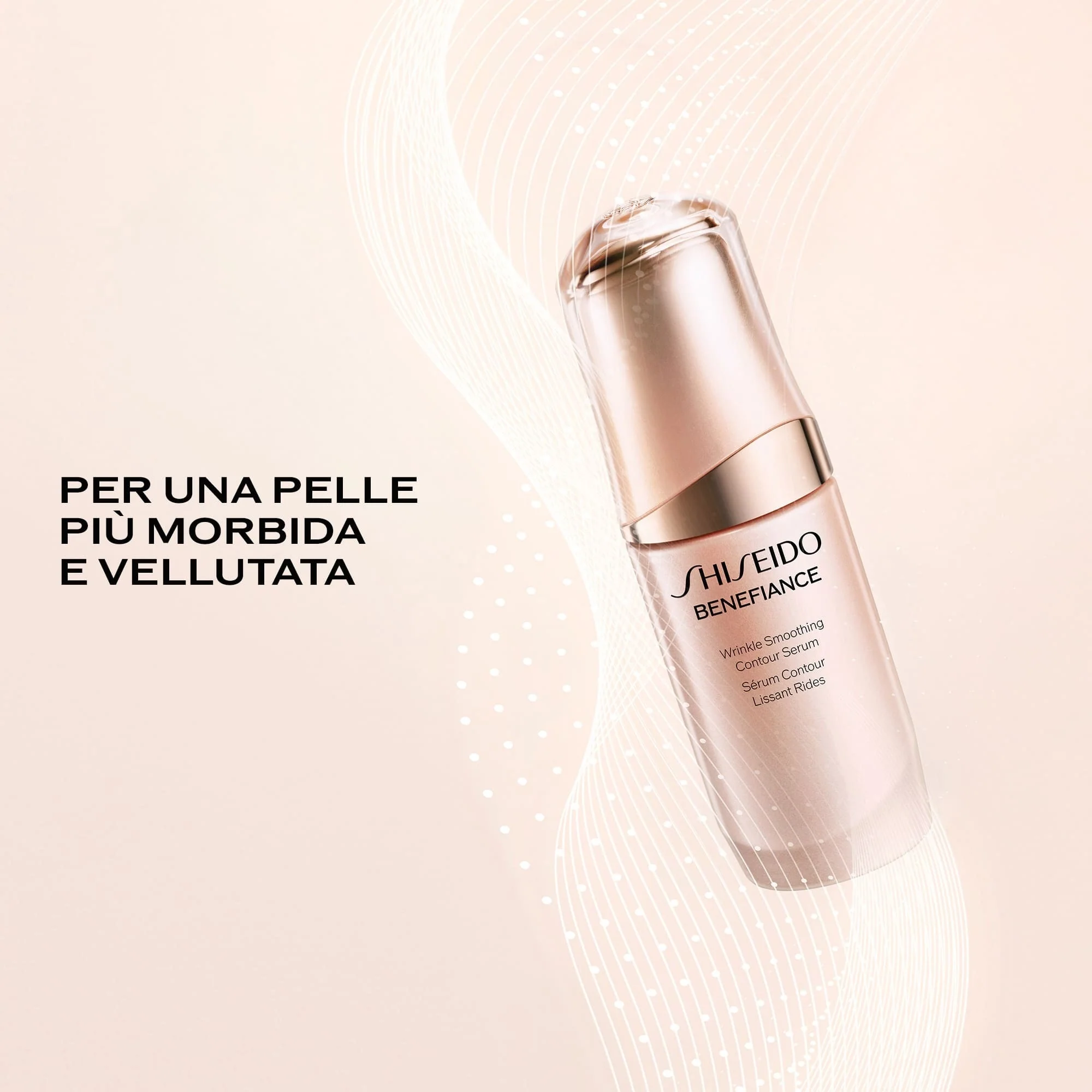 Ser de contur pentru netezirea ridurilor Benefiance - Ser facial antirid