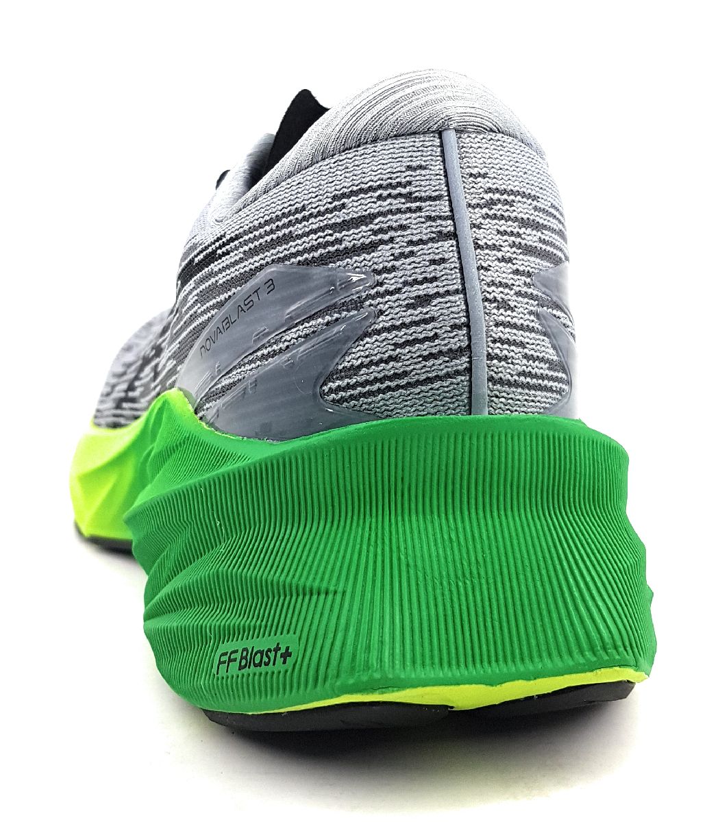 Asics Novablast 3 1011B458-021 Mehrfarbig 021 grau/lime