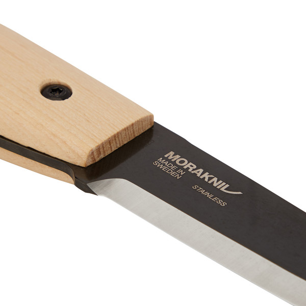 WIT BLACKBLADE ASH WOOD - Feststehendes Messer