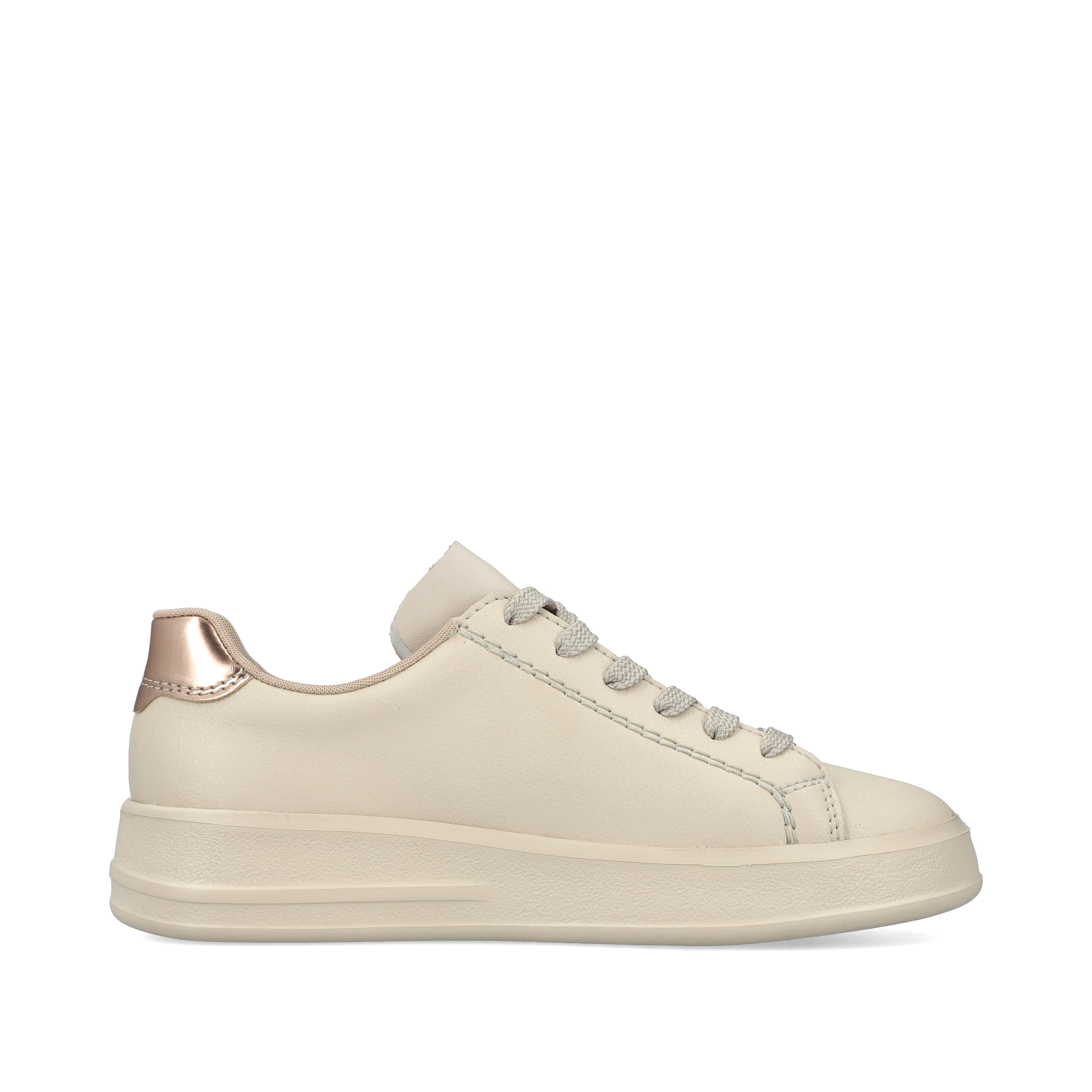 Rieker Damen Sneaker Low hellbeige