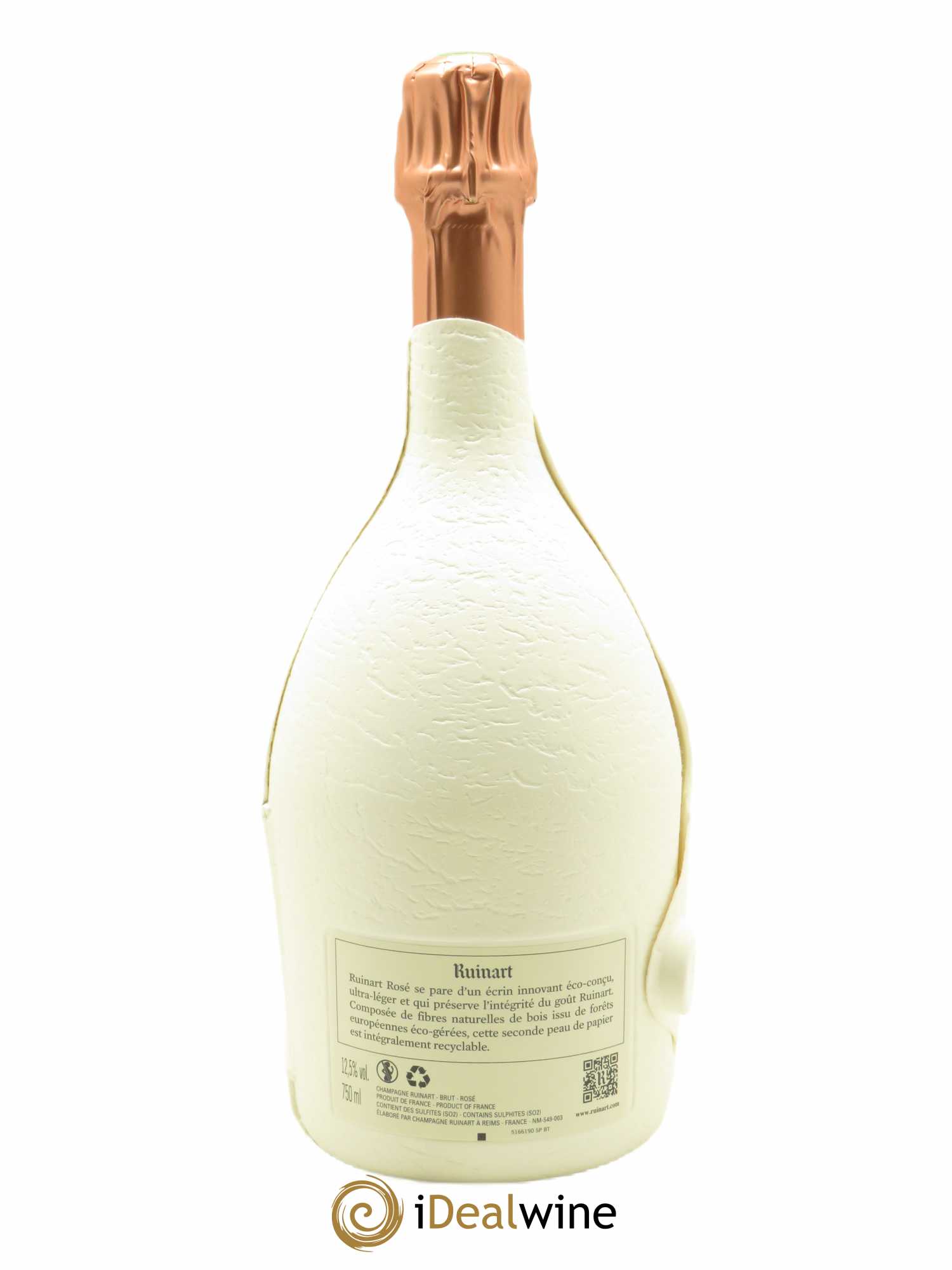 Brut Rosé (seconde peau) Ruinart   - Lot de 1 Bouteille