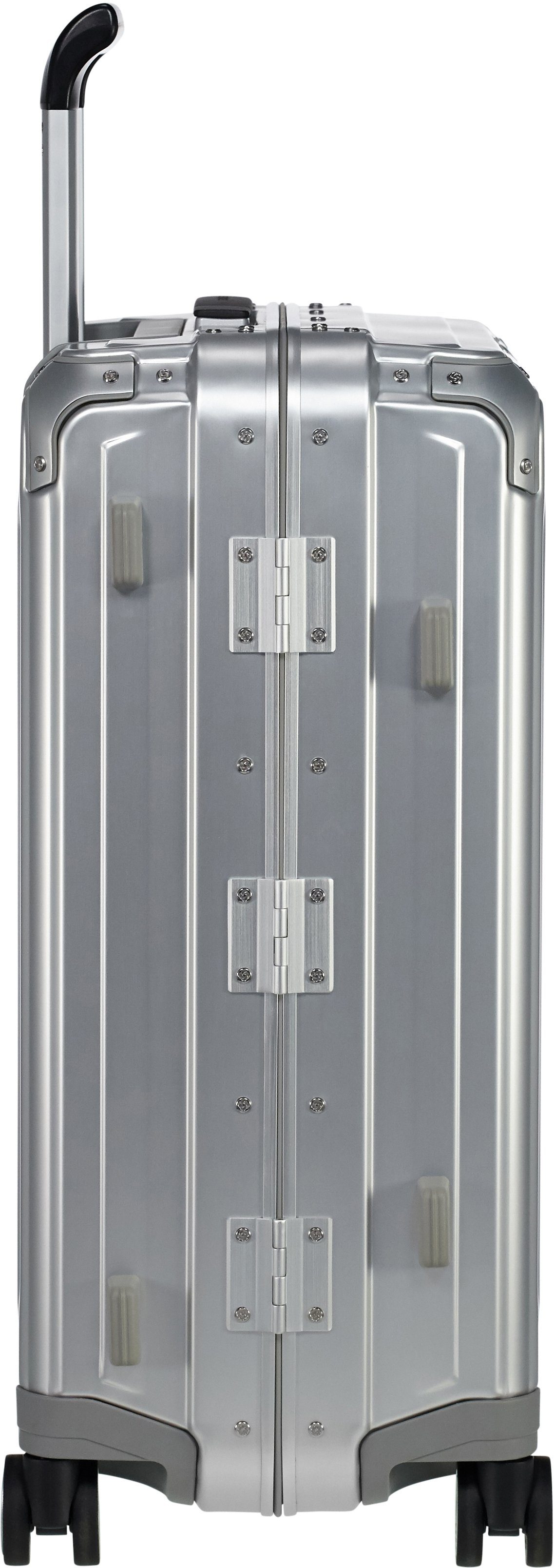 Samsonite Hartschalen-Trolley Lite-Box Alu, 55 cm, 4 Rollen, hergestellt aus Premium-Aluminium