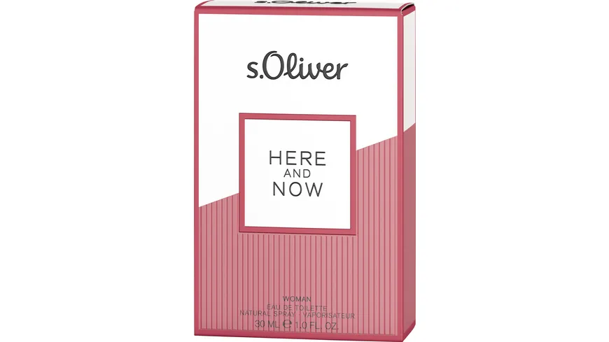 s.Oliver Here & Now Eau de Toilette 30 ml