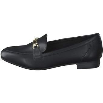 Marco Tozzi Slipper in schwarz