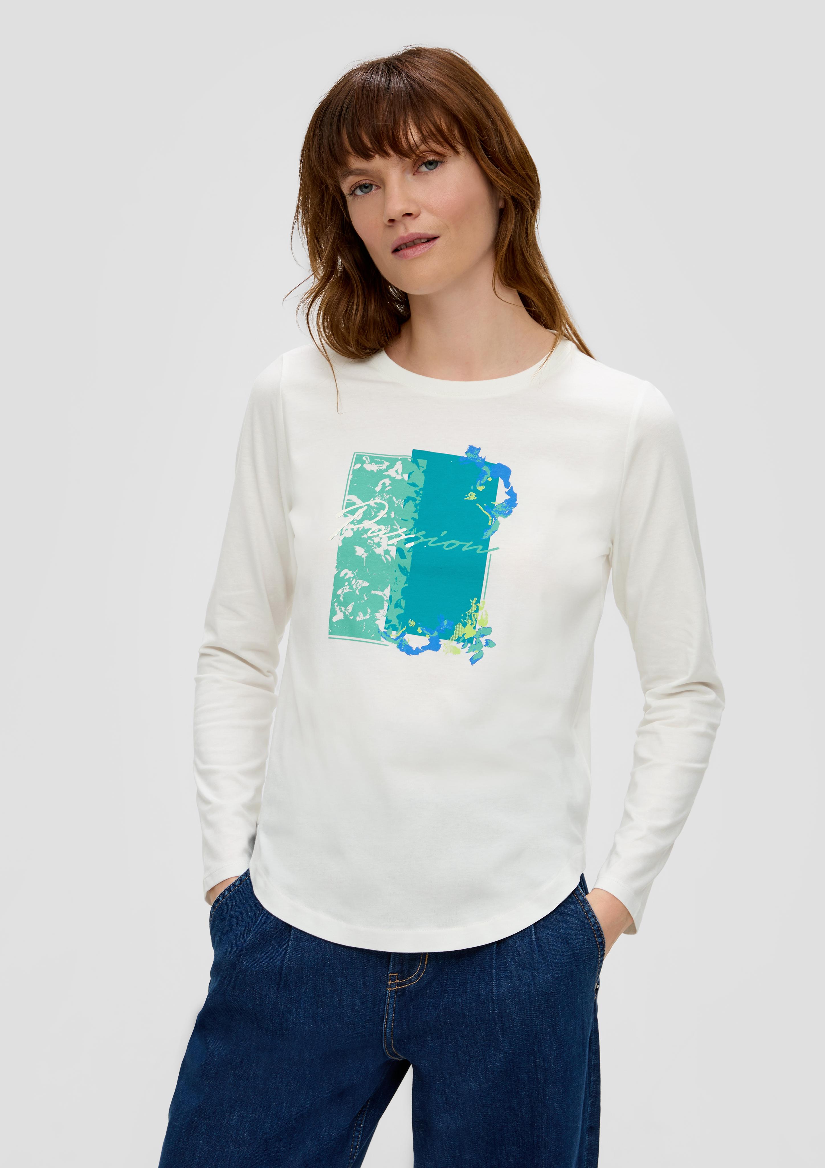 Longsleeve mit Frontprint  2146247-02D0