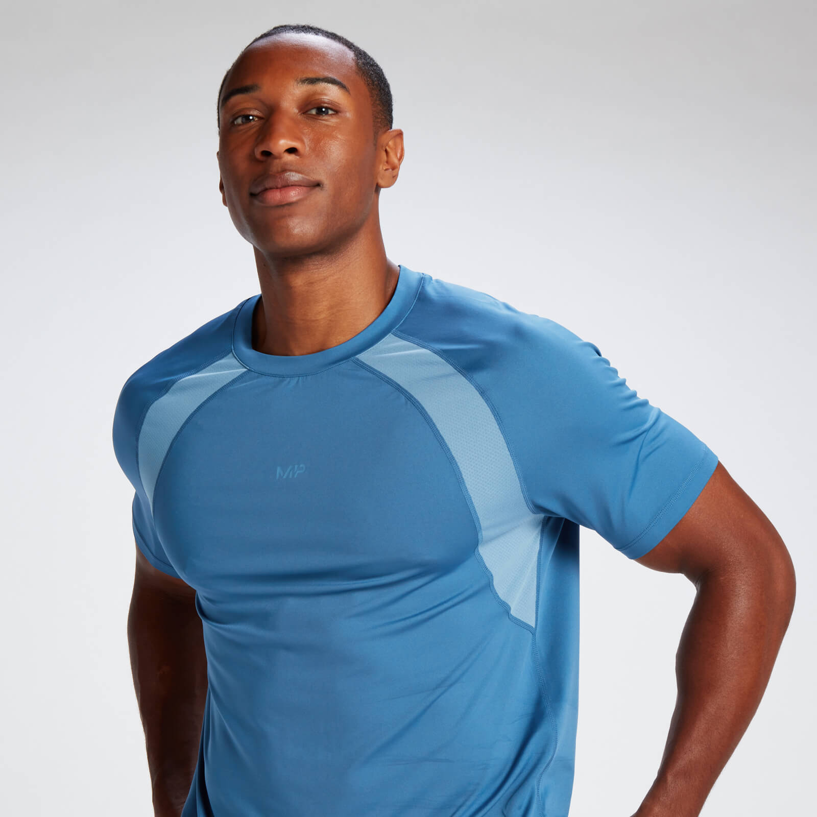 T-shirt MP Tempo pour hommes – Bleu indigo