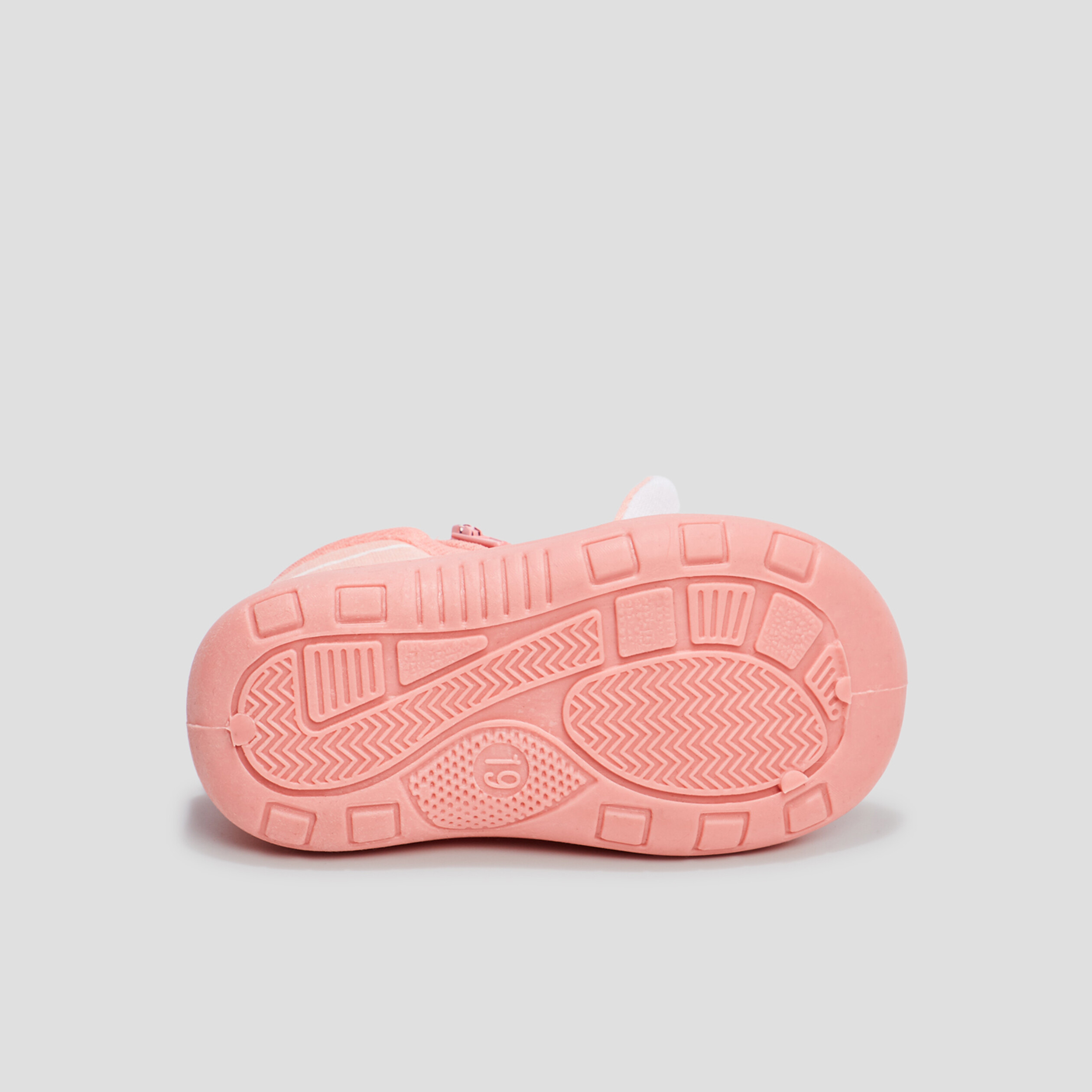 Chaussons bottillons rose bébé fille | La Halle