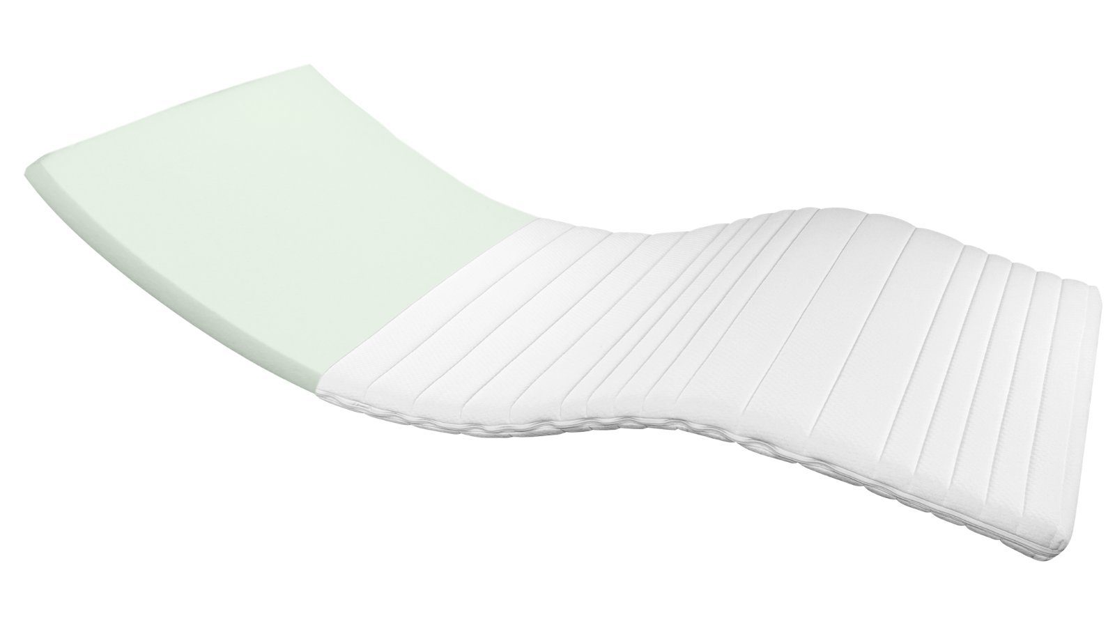 Topper Basic Komfortschaum-Topper, AM Qualitätsmatratzen, 6 cm hoch, Komfortschaum, 80x200 cm