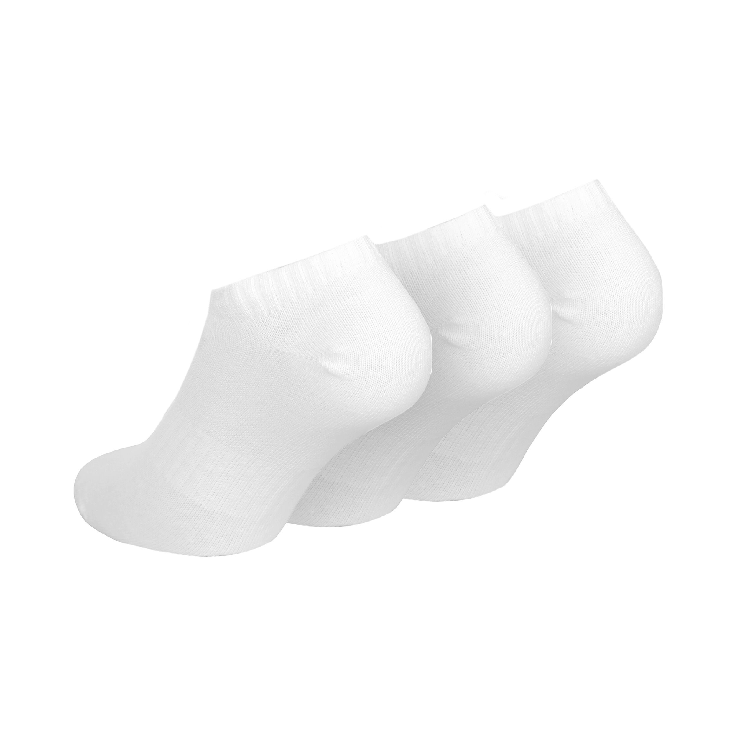 Everyday Lightweight NoShow Sportsocken 3er Pack - Weiß, Schwarz