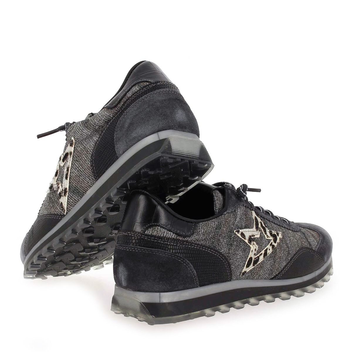 Cetti  C1259 SRA H22 - anthracite leopard