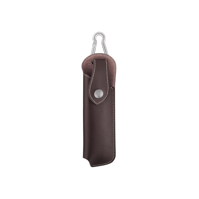 Messer - Opinel n.10 inox mod. Filet mit Olivenholzgriff, Scheide und Holzkiste.