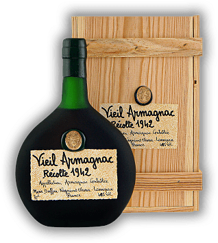 Marie Duffau 1942 Marie Duffau 1942 Alter Jahrgangs - Armagnac in Einzelholzkiste. Jahrgang 1942 - 0,7	 Liter - Vol 40%