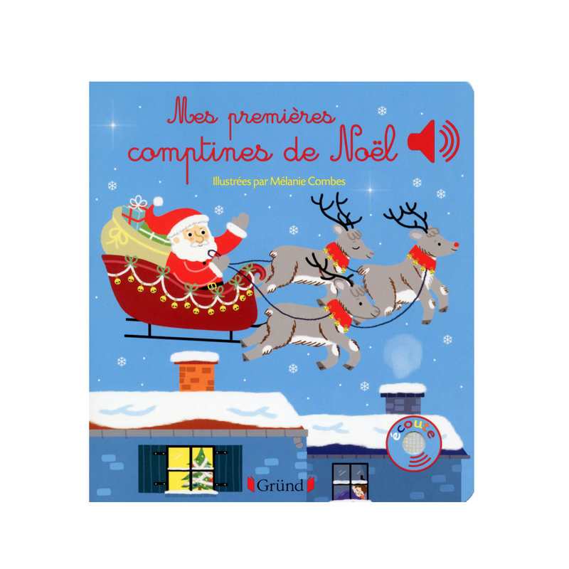 Livre sonore Mes comptines de Noël - Gründ
