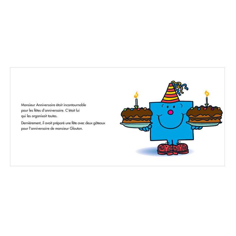 Livre Monsieur Anniversaire - Hachette Jeunesse