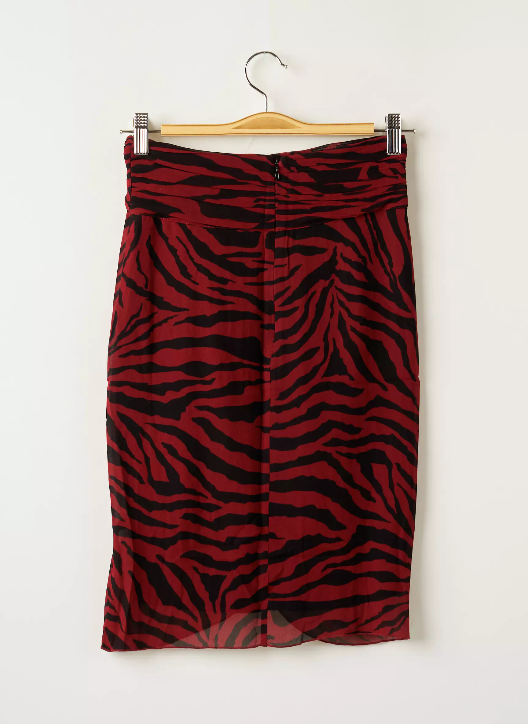 Ba Sh Jupes Mi Longues Femme couleur rouge