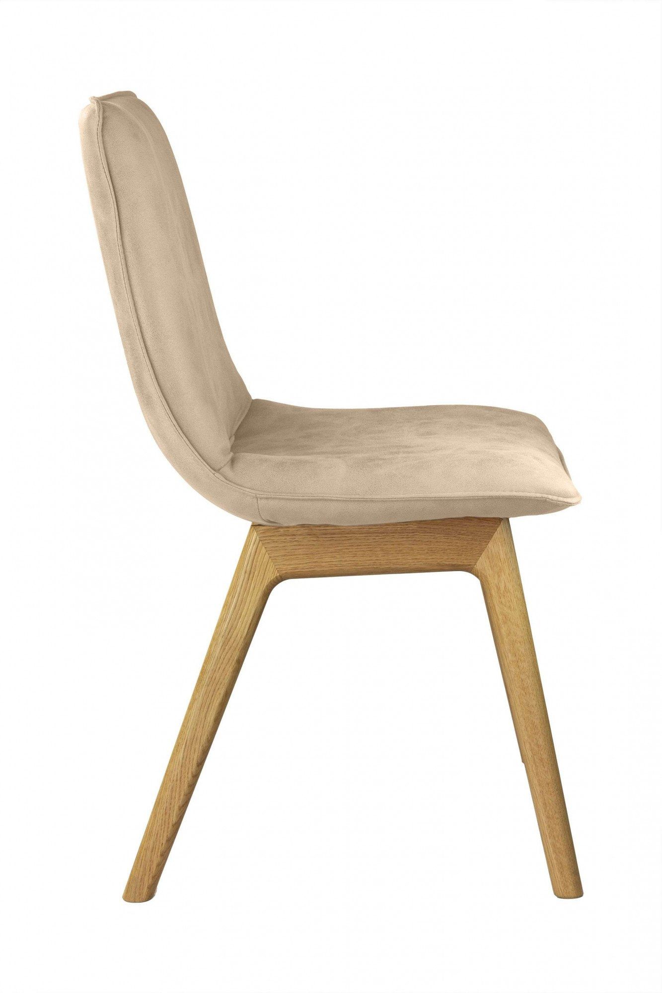 andas 4-Fußstuhl Ramon (Set, 2 St), mit Massivholzbeinen
