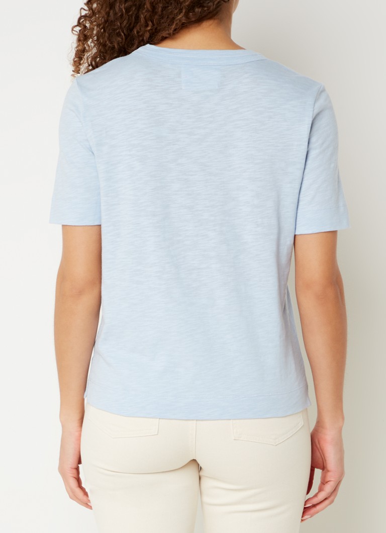 Tricou roz Whistles cu imprimeu melanj