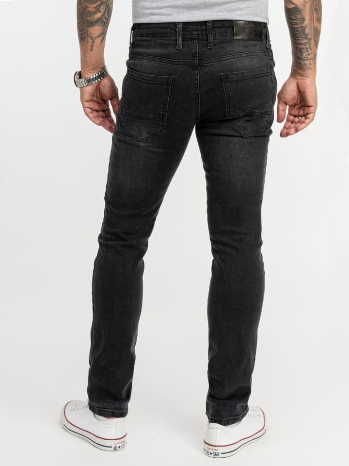 Rock Creek Jeans in Schwarz günstig kaufen