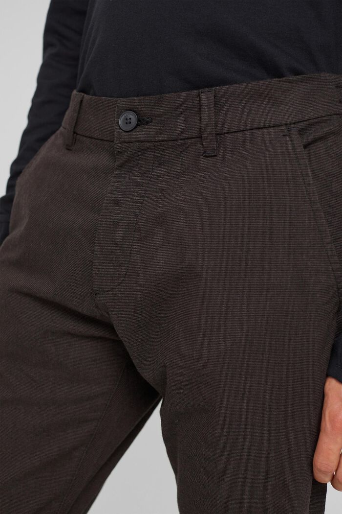 Gebürstete Chinohose