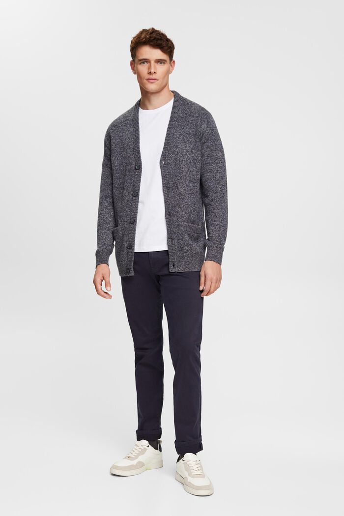 Strick-Cardigan mit Knöpfen