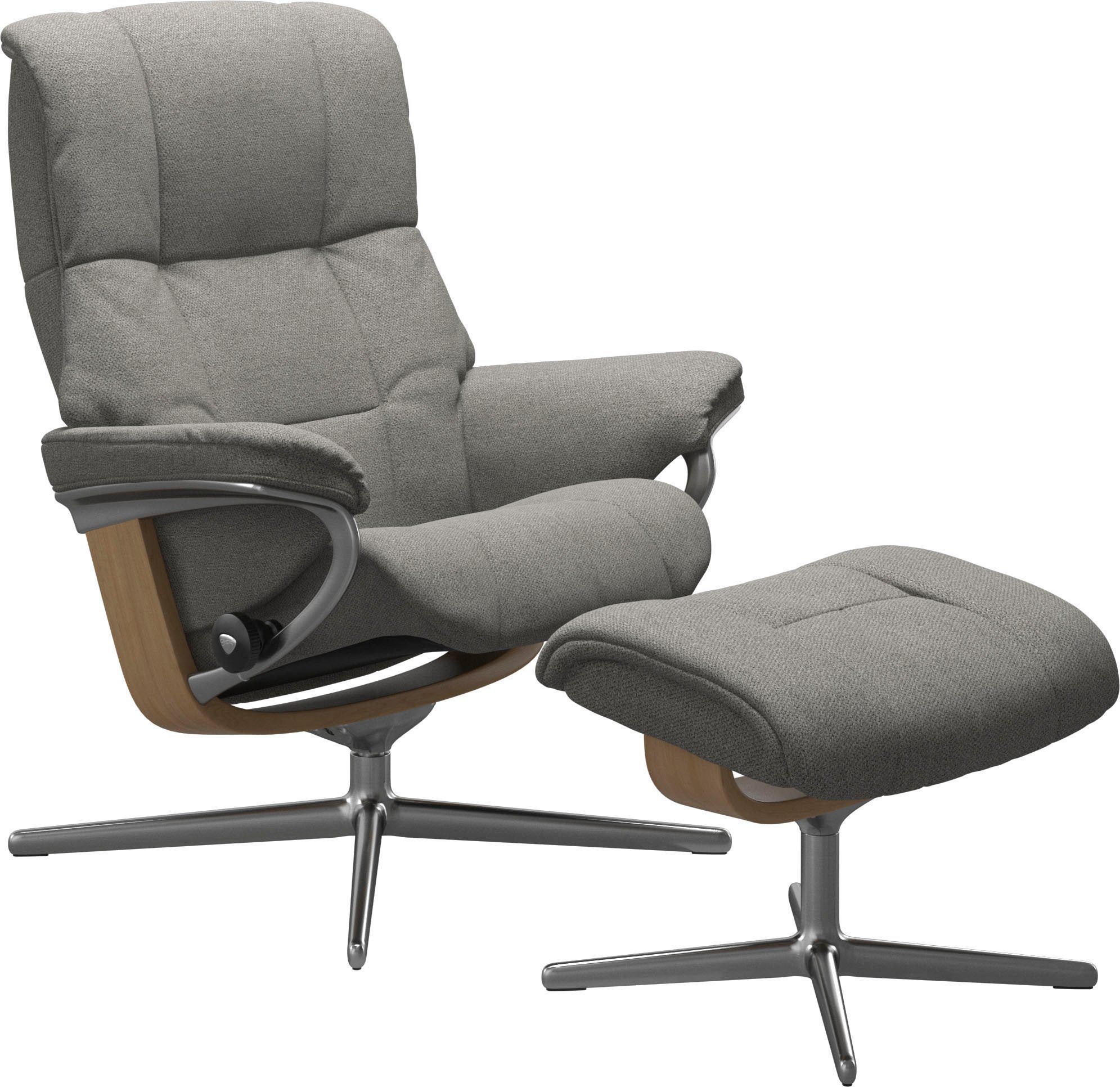 Stressless® Relaxsessel Mayfair, mit Cross Base, Größe S, M & L, Holzakzent Eiche