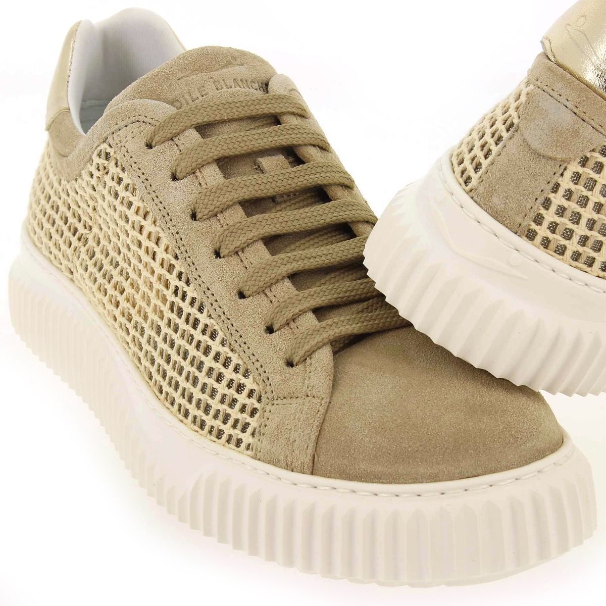 Voile Blanche  HERIKA MESH BIS  - Sable naturel