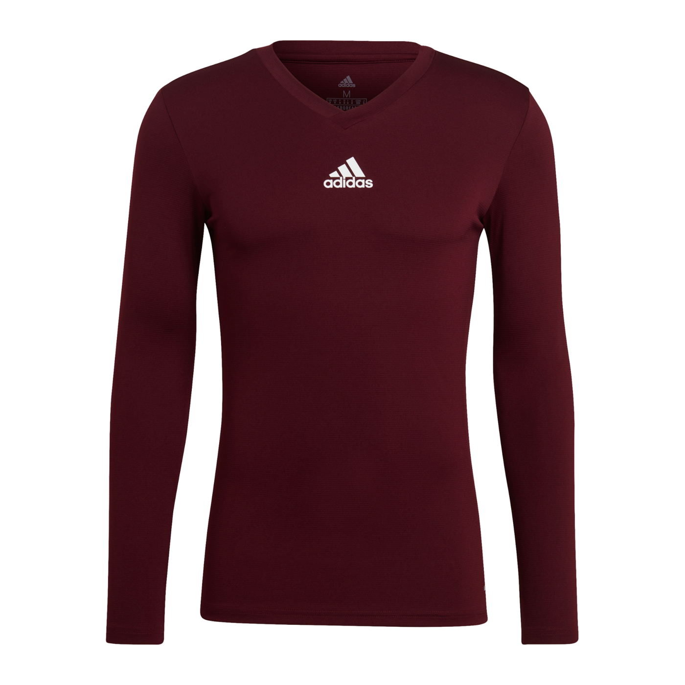 adidas Team Base Top langarm Dunkelrot